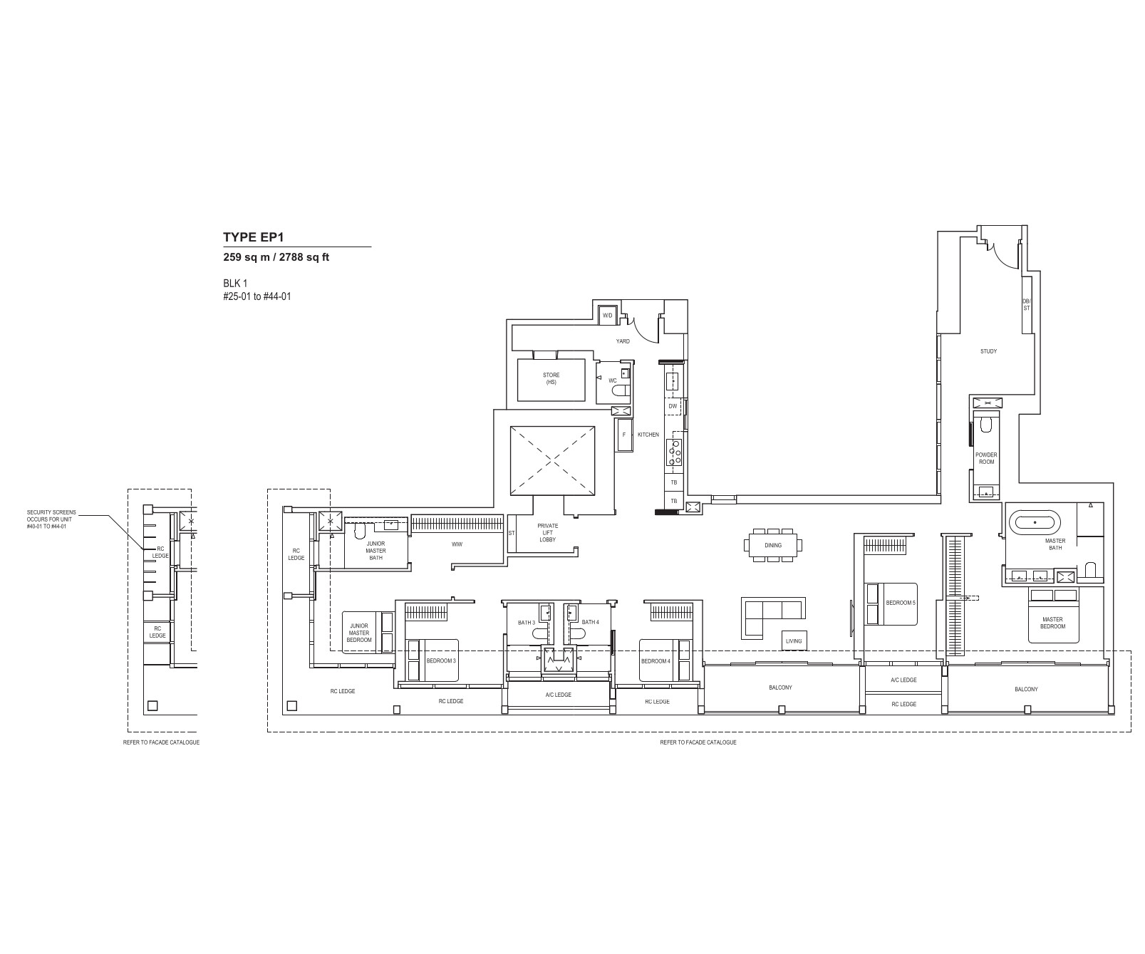 5 - Bedroom Premium